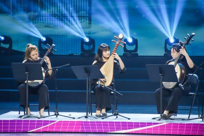 南京市首屆職工"音樂(lè)匯"頒獎(jiǎng)?wù)寡菖e行